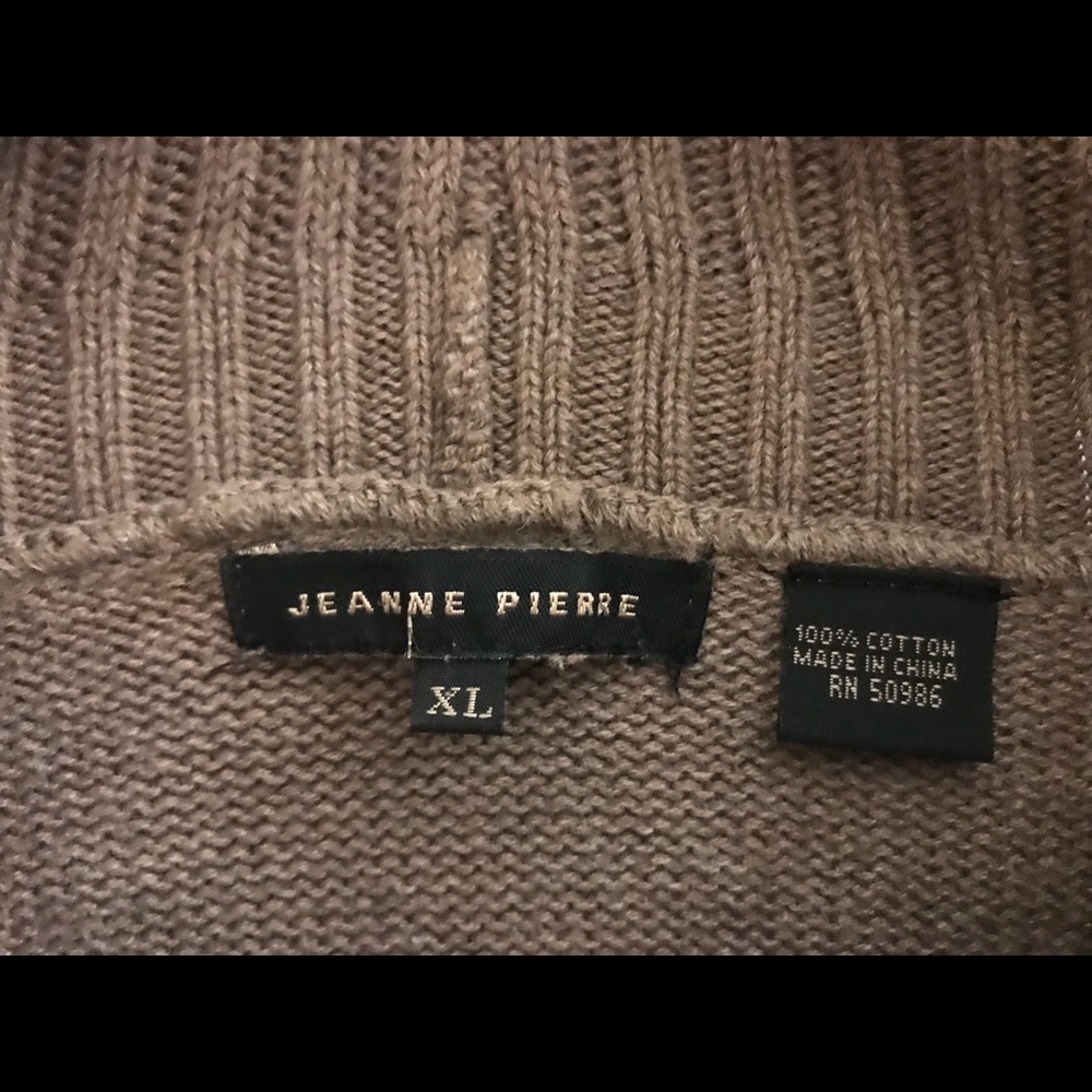 Jeanne Pierre XL slouch neck sweater - Picture 3 of 6